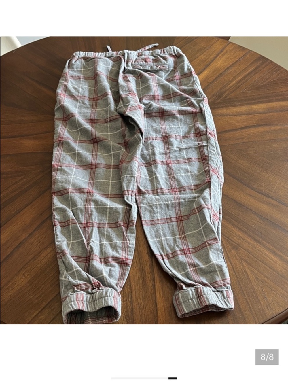 Faherty Plaid Joggers